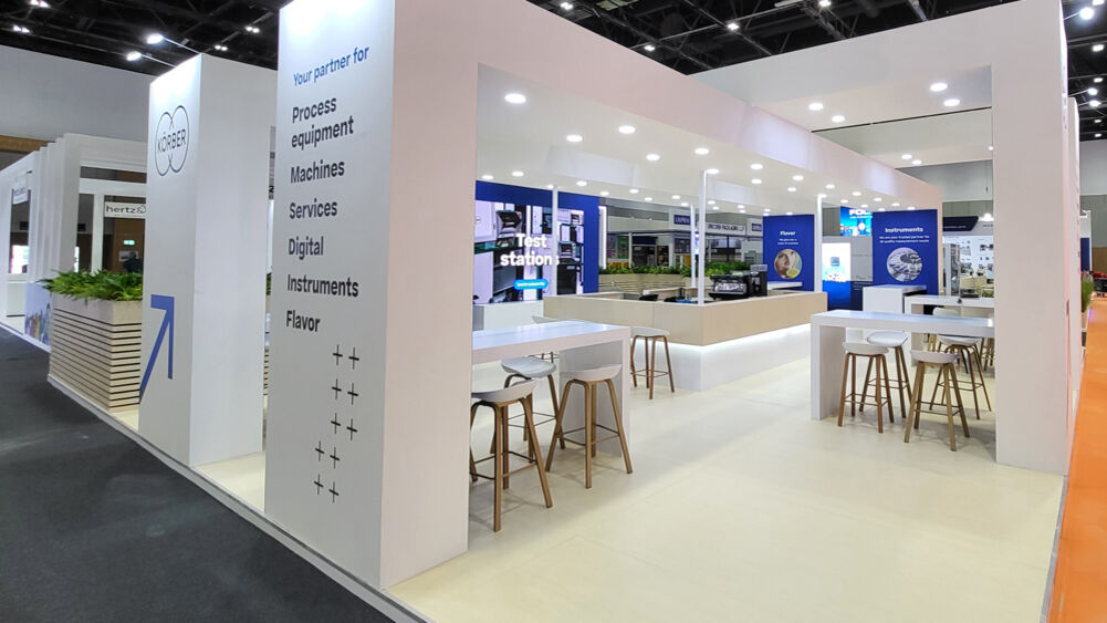 Körber, Dubai, WTME, internationaler Messebau