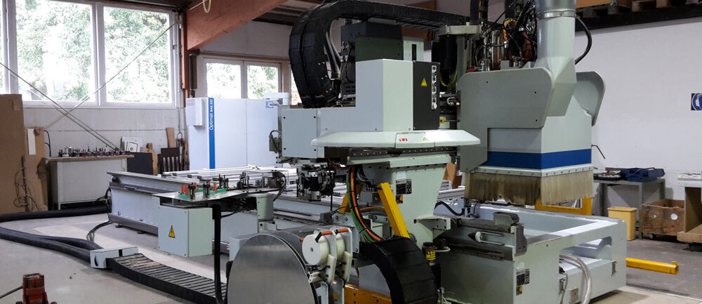 Isingermerz, Wiesbaden, Produktion, Werkstatt, Maschinenpark, CNC, Messebau