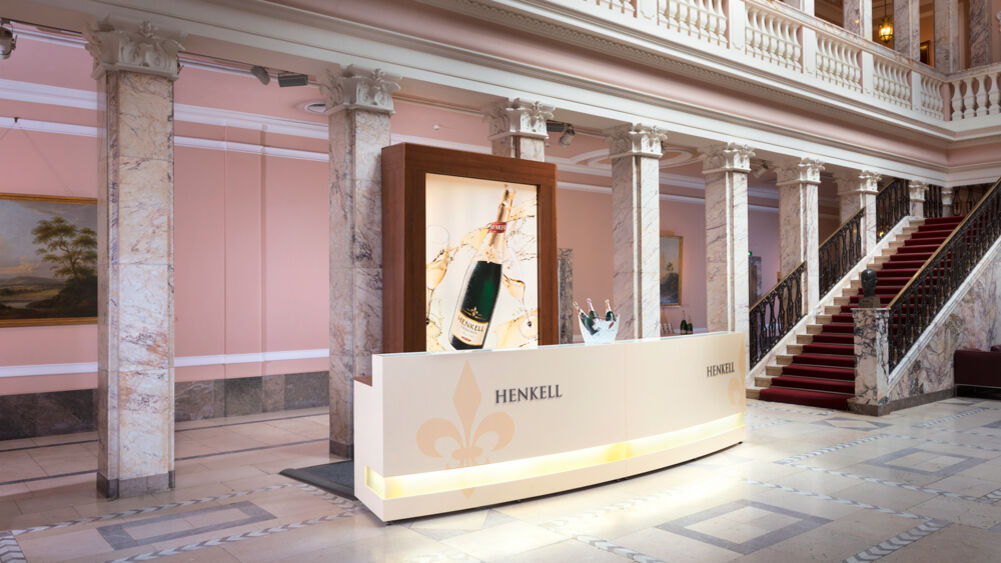 Henkell Sonderbau Theke