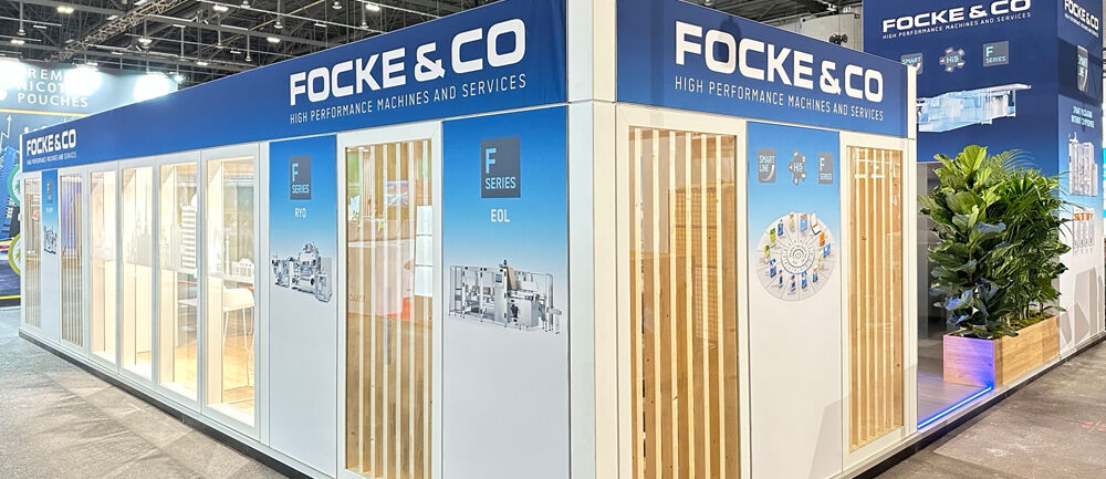 Messestand Focke, Genf, internationaler Messebau
