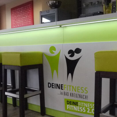 Fitnesstheke, Emfpangstheke