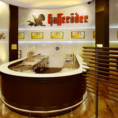 Hasseröder Messetheke, Internorga, Thekenbau, Hamburg, ISINGERMERZ