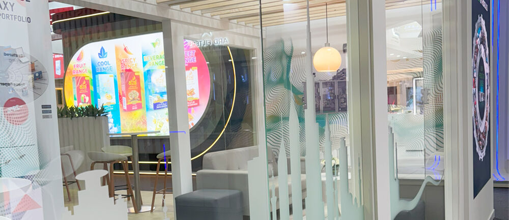 internationaler Messebau, Messestand Focke, Dubai, ISINGERMERZ